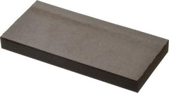 Made in USA - 2" Wide x 4" Long x 3/8" Thick, Rectangular Abrasive Stick - Medium Grade - Eagle Tool & Supply