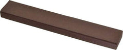 Made in USA - 1" Wide x 6" Long x 3/8" Thick, Rectangular Abrasive Stick - Fine Grade - Eagle Tool & Supply