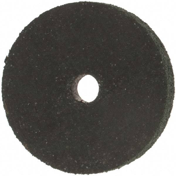 Made in USA - 1-1/2" Diam x 1/4" Hole x 3/16" Thick, 46 Grit Surface Grinding Wheel - Aluminum Oxide/Silicon Carbide Blend, Coarse Grade, 15,000 Max RPM - Eagle Tool & Supply
