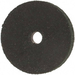 Made in USA - 1-1/2" Diam x 1/4" Hole x 3/16" Thick, 46 Grit Surface Grinding Wheel - Aluminum Oxide/Silicon Carbide Blend, Coarse Grade, 15,000 Max RPM - Eagle Tool & Supply
