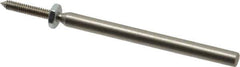 Made in USA - 1/8" Shank Rubberized Abrasive Point Mandrel - 1/16" Hole Compatibility, for Points - Eagle Tool & Supply