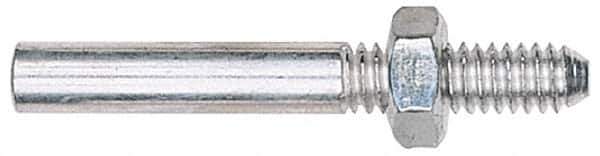 Made in USA - 1/4" Shank Rubberized Abrasive Point Mandrel - 1/4" Hole Compatibility, for Cones & Rubberized Points - Eagle Tool & Supply