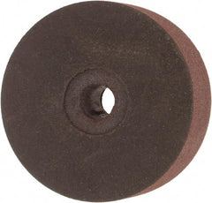 Made in USA - 1-1/2" Diam x 1/4" Hole x 1/2" Thick, 120 Grit Surface Grinding Wheel - Aluminum Oxide/Silicon Carbide Blend, Fine Grade, 15,000 Max RPM - Eagle Tool & Supply
