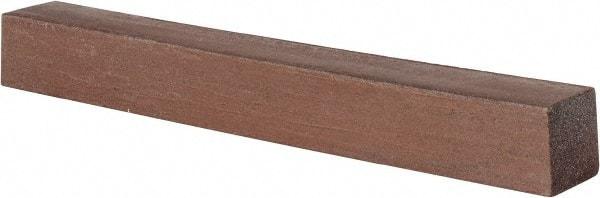 Made in USA - 3/4" Wide x 6" Long x 3/4" Thick, Square Abrasive Stick - Fine Grade - Eagle Tool & Supply