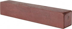 Made in USA - 1" Wide x 6" Long x 1" Thick, Square Abrasive Stick - Fine Grade - Eagle Tool & Supply