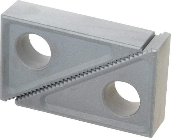 Gibraltar - 2 Piece, 2-1/2 to 6" Height Adjustment, Steel Step Block - 1/16" Step Depth, 1/8" Step Elevation, 1" Width, 3-3/4" Base Depth, 2-15/32" Height - Eagle Tool & Supply