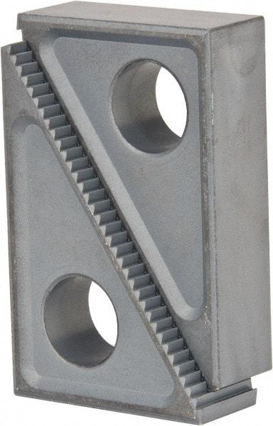 Gibraltar - 2 Piece, 64 to 152mm Height Adjustment, Steel Step Block - 1/16" Step Depth, 1/8" Step Elevation, 25mm Width, 3-3/4" Base Depth, 2-15/32" Height - Eagle Tool & Supply