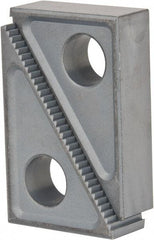 Gibraltar - 2 Piece, 64 to 152mm Height Adjustment, Steel Step Block - 1/16" Step Depth, 1/8" Step Elevation, 25mm Width, 3-3/4" Base Depth, 2-15/32" Height - Eagle Tool & Supply