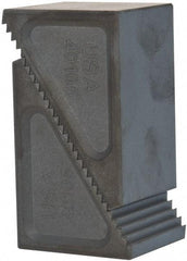 Gibraltar - 2 Piece, 45 to 102mm Height Adjustment, Steel Step Block - 1/16" Step Depth, 1/8" Step Elevation, 38mm Width, 2-17/32" Base Depth, 1-43/64" Height - Eagle Tool & Supply