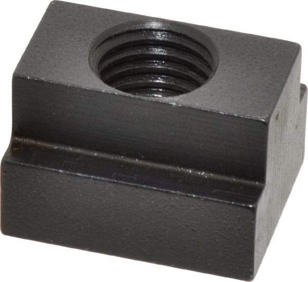 Gibraltar - 3/4-10 Blind Tapped T Slot Nut - 13/16" Slot Width, 1-1/4 x 9/16" Base Width x Height, 1-1/2 x 1" OAL x Height - Eagle Tool & Supply