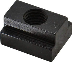 Gibraltar - M12x1.75 Blind Tapped T Slot Nut - 9/16" Slot Width, 22 x 9mm Base Width x Height, 29 x 16mm OAL x Height - Eagle Tool & Supply