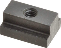 Gibraltar - M6x1.00 Tapped Through T Slot Nut - 7/16" Slot Width, 16 x 6mm Base Width x Height, 22 x 11mm OAL x Height - Eagle Tool & Supply