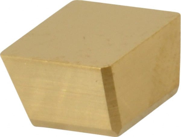 Cutting Tool Technologies - 1215-007 C5TIN .007R Carbide Milling Insert - Eagle Tool & Supply