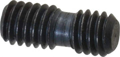 Cutting Tool Technologies - Hex Socket Differential Screw for Indexable Keyseat Cutters & T-Slot Milling Cutters - #6-40 Thread, Industry Std 6DS343, For Use with Wedges - Eagle Tool & Supply