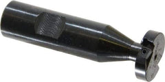 Cutting Tool Technologies - 1/4 Inch Cutting Width, 1.14 Inch Cutting Diameter, 4 Cutter Inserts, 3/4 Inch Shank Diameter, 1215 Insert Style, Indexable Keyseat Cutter - Inch Long Shank - Eagle Tool & Supply