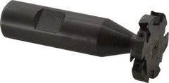 Cutting Tool Technologies - 1/4 Inch Cutting Width, 1.39 Inch Cutting Diameter, 6 Cutter Inserts, 3/4 Inch Shank Diameter, 1215 Insert Style, Indexable Keyseat Cutter - Inch Long Shank - Eagle Tool & Supply