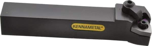 Kennametal - MWLN, Left Hand Cut, 5° Lead Angle, 3/4" Shank Height x 3/4" Shank Width, Negative Rake Indexable Turning Toolholder - 4-1/2" OAL, WN..43. Insert Compatibility, Series Kenloc - Eagle Tool & Supply