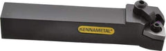 Kennametal - MWLN, Left Hand Cut, 5° Lead Angle, 3/4" Shank Height x 3/4" Shank Width, Negative Rake Indexable Turning Toolholder - 4-1/2" OAL, WN..43. Insert Compatibility, Series Kenloc - Eagle Tool & Supply