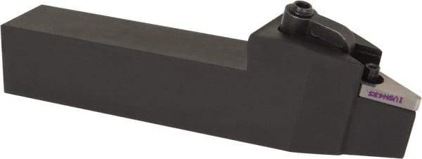 Kennametal - MVVN, Neutral Cut, 0° Lead Angle, 1" Shank Height x 1" Shank Width, Negative Rake Indexable Turning Toolholder - 6" OAL, VN..43. Insert Compatibility, Series Kenloc - Eagle Tool & Supply