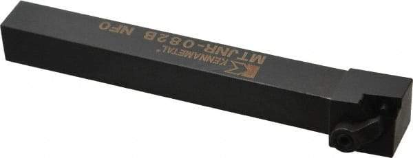 Kennametal - MTJN, Right Hand Cut, 3° Lead Angle, 1/2" Shank Height x 1/2" Shank Width, Negative Rake Indexable Turning Toolholder - 4-1/2" OAL, TN..22. Insert Compatibility, Series Kenloc - Eagle Tool & Supply