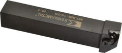 Kennametal - MTJN, Right Hand Cut, 3° Lead Angle, 1" Shank Height x 1" Shank Width, Negative Rake Indexable Turning Toolholder - 6" OAL, TN..33. Insert Compatibility, Series Kenloc - Eagle Tool & Supply