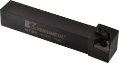 Kennametal - MTJN, Left Hand Cut, 3° Lead Angle, 1" Shank Height x 1" Shank Width, Negative Rake Indexable Turning Toolholder - 6" OAL, TN..43. Insert Compatibility, Series Kenloc - Eagle Tool & Supply