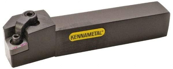 Kennametal - MCFN, Right Hand Cut, 0° Lead Angle, 3/4" Shank Height x 3/4" Shank Width, Negative Rake Indexable Turning Toolholder - 4-1/2" OAL, CN..43. Insert Compatibility, Series Kenloc - Eagle Tool & Supply