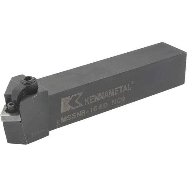 Kennametal - RH MSSN Negative Rake Indexable Turning Toolholder - Eagle Tool & Supply