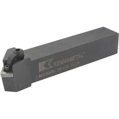 Kennametal - RH MSSN Negative Rake Indexable Turning Toolholder - Eagle Tool & Supply