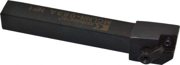 Kennametal - MCLN, Right Hand Cut, 5° Lead Angle, 1/2" Shank Height x 1/2" Shank Width, Negative Rake Indexable Turning Toolholder - 4" OAL, CN..32. Insert Compatibility, Series Kenloc - Eagle Tool & Supply