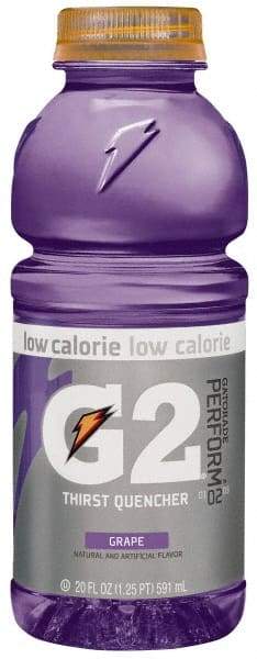 Gatorade - 20 oz Bottle Grape Activity Drink - Ready-to-Drink - Eagle Tool & Supply