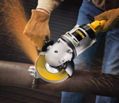 DeWALT - 60 Grit, 7" Disc Diam, 7/8" Center Hole, Type 29 Zirconia Alumina Flap Disc - 8,700 Max RPM, Fiberglass Backing, Arbor Attaching System, Coated - Eagle Tool & Supply