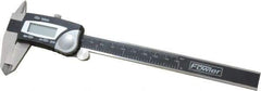 Fowler - 0 to 150mm Range, 0.01mm Resolution, Electronic Caliper - Stainless Steel with 1.56" Stainless Steel Jaws, 0.02mm Accuracy - Eagle Tool & Supply