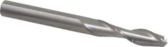 Onsrud - 1/4" Cutting Diam x 1" Length of Cut, 2 Flute, Upcut Spiral Router Bit - Uncoated, Right Hand Cut, Solid Carbide, 2-1/2" OAL x 1/4" Shank Diam, Double Edge, 30° Helix Angle - Eagle Tool & Supply