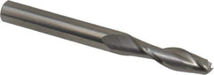 Onsrud - 5/16" Cutting Diam x 1-1/8" Length of Cut, 2 Flute, Upcut Spiral Router Bit - Uncoated, Right Hand Cut, Solid Carbide, 3" OAL x 5/16" Shank Diam, Double Edge, 30° Helix Angle - Eagle Tool & Supply