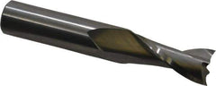 Onsrud - 1/2" Cutting Diam x 1-1/8" Length of Cut, 2 Flute, Upcut Spiral Router Bit - Uncoated, Right Hand Cut, Solid Carbide, 3" OAL x 1/2" Shank Diam, Double Edge, 30° Helix Angle - Eagle Tool & Supply