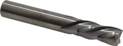 Onsrud - 1/2" Cutting Diam x 1-1/8" Length of Cut, 4 Flute, Downcut Spiral Router Bit - Uncoated, Right Hand Cut, Solid Carbide, 3-1/2" OAL x 1/2" Shank Diam, Four Edge, 30° Helix Angle - Eagle Tool & Supply