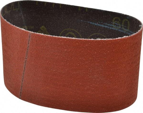 3M - 3-1/2" Wide x 15-1/2" OAL, 60 Grit, Ceramic Abrasive Belt - Ceramic, Medium, Coated, YF Weighted Cloth Backing, Wet/Dry, Series 777F - Eagle Tool & Supply