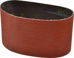 3M - 3-1/2" Wide x 15-1/2" OAL, 60 Grit, Ceramic Abrasive Belt - Ceramic, Medium, Coated, YF Weighted Cloth Backing, Wet/Dry, Series 777F - Eagle Tool & Supply