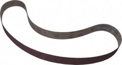 3M - 1-1/2" Wide x 60" OAL, 36 Grit, Aluminum Oxide Abrasive Belt - Aluminum Oxide, Very Coarse, Coated, X Weighted Cloth Backing, Series 341D - Eagle Tool & Supply