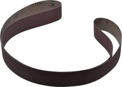 3M - 1-1/2" Wide x 60" OAL, 180 Grit, Aluminum Oxide Abrasive Belt - Aluminum Oxide, Very Fine, Coated, X Weighted Cloth Backing, Series 341D - Eagle Tool & Supply