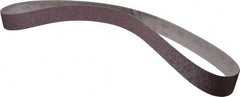 3M - 2" Wide x 60" OAL, 36 Grit, Aluminum Oxide Abrasive Belt - Aluminum Oxide, Very Coarse, Coated, X Weighted Cloth Backing, Series 341D - Eagle Tool & Supply