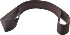 3M - 2-1/2" Wide x 60" OAL, 100 Grit, Aluminum Oxide Abrasive Belt - Aluminum Oxide, Fine, Coated, X Weighted Cloth Backing, Series 341D - Eagle Tool & Supply