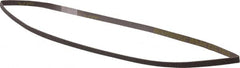 Abrasive Belt: 1/4″ Width, 60 Grit, Aluminum Oxide Coated, XE Weighted, Series 241E