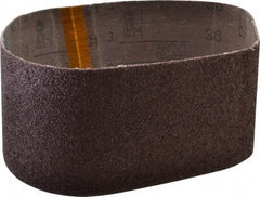 3M - 3" Wide x 24" OAL, 36 Grit, Aluminum Oxide Abrasive Belt - Aluminum Oxide, Very Coarse, Coated, X Weighted Cloth Backing, Series 341D - Eagle Tool & Supply