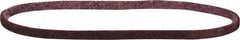 3M - 1/4" Wide x 18" OAL, Aluminum Oxide Abrasive Belt - Aluminum Oxide, Medium, Nonwoven, Series SC-BS - Eagle Tool & Supply