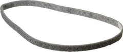 3M - 1/2" Wide x 24" OAL, Silicon Carbide Abrasive Belt - Silicon Carbide, Super Fine, Nonwoven, Series SC-BS - Eagle Tool & Supply
