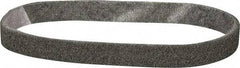 3M - 3/4" Wide x 18" OAL, Silicon Carbide Abrasive Belt - Silicon Carbide, Super Fine, Nonwoven, Series SC-BS - Eagle Tool & Supply