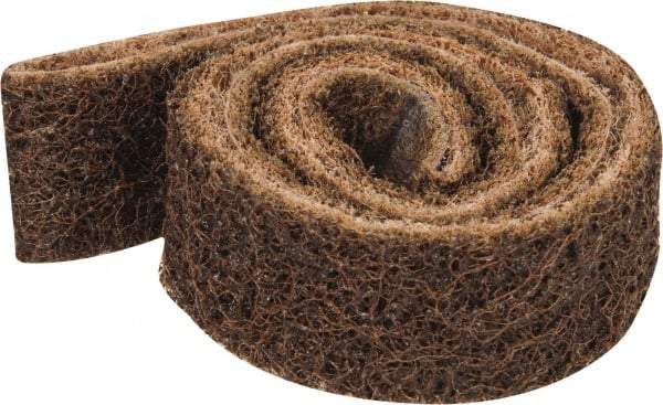 3M - 1" Wide x 30" OAL, Aluminum Oxide Abrasive Belt - Aluminum Oxide, Coarse, Nonwoven, Series SC-BS - Eagle Tool & Supply