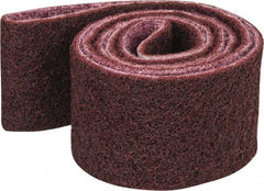 3M - 2" Wide x 48" OAL, Aluminum Oxide Abrasive Belt - Aluminum Oxide, Medium, Nonwoven, Series SC-BS - Eagle Tool & Supply